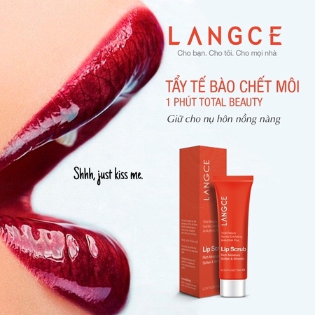 GEL TẨY TẾ BÀO CHẾT DÀNH CHO MÔI - LANGCE