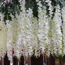 CHÙM HOA GIẢ, HOA FUJI 3 NHÁNH DÀI 1M - MINIFLOWER