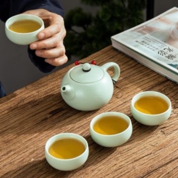BỘ ẤM CHÉN TRÀ THIỀN THANH TỊNH - 12 MÓN-