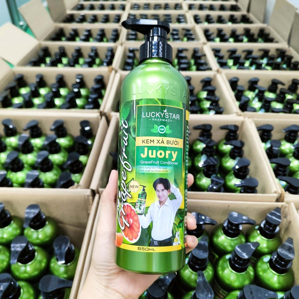 KEM XẢ TINH DẦU BƯỞI CAO CẤP 850ML - LUCKY STAR
