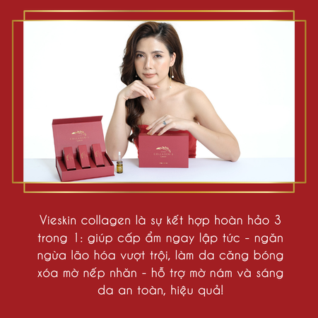 [HỘP] TINH CHẤT COLLAGEN-S LUXURY TRẺ HÓA, PHỤC HỒI DA VÀ DƯỠNG MÔI SAU PHUN XĂM - VIESKIN COLLAGEN - 3 LỌ/HỘP 910.525đ