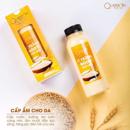 Ủ TRẮNG BODY MEN BIA 350ML - QUEENIE SKIN