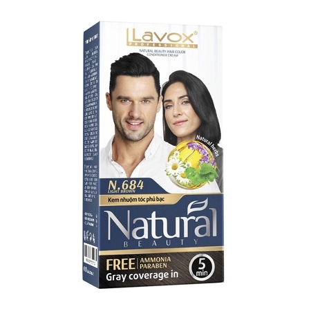 KEM NHUỘM CAO CẤP SIÊU DƯỠNG TỰ NHIÊN - LAVOX PROFESSIONAL 91.233đ
