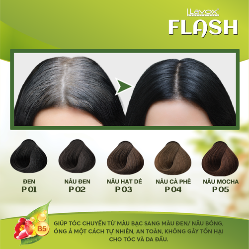 GEL GỘI PHỦ BẠC FLASH - LAVOX PROFESSIONAL