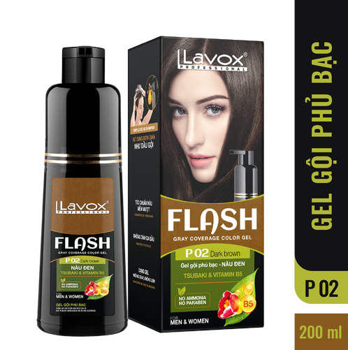 GEL GỘI PHỦ BẠC FLASH - LAVOX PROFESSIONAL