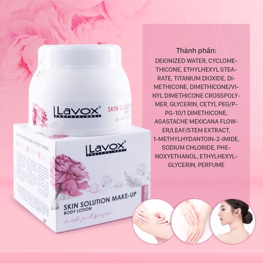 KEM TRANG ĐIỂM TOÀN THÂN 100ML - LAVOX PROFESSIONAL