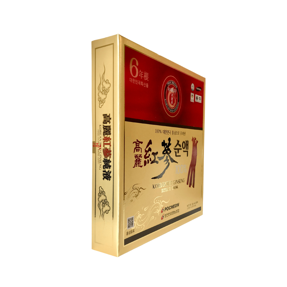 [HỘP] NƯỚC HỒNG SÂM TINH CHẤT 80ML - GINSENG HOUSE - 30 GÓI/HỘP
