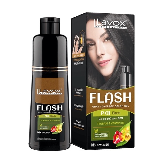 GEL GỘI PHỦ BẠC FLASH - LAVOX PROFESSIONAL