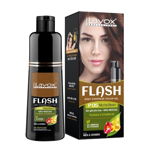 GEL GỘI PHỦ BẠC FLASH - LAVOX PROFESSIONAL