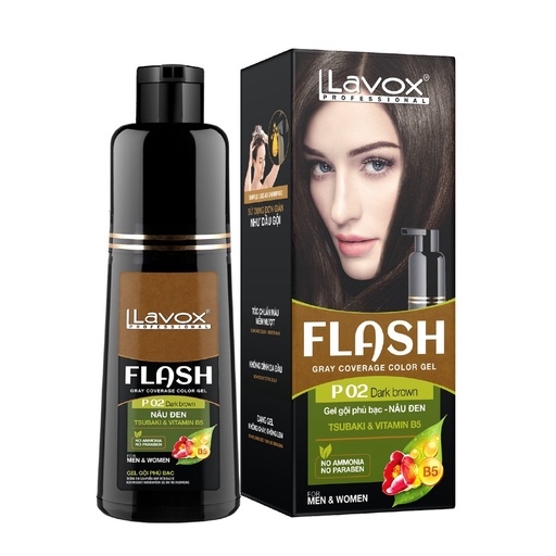 GEL GỘI PHỦ BẠC FLASH - LAVOX PROFESSIONAL
