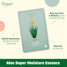 MẶT NẠ TINH CHẤT NHỤY HOA LÔ HỘI ĐIỀU HÒA ĐỘ AXIT CỦA DA 25ML - WHISIS