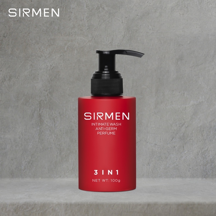 DUNG DỊCH VỆ SINH NAM 3 IN 1 SIRMEN EUROPE GENTLEMEN HƯƠNG NƯỚC HOA CHÂU ÂU NAM TÍNH QUYẾN RŨ DÒNG CAO CẤP 100G - SIRMEN