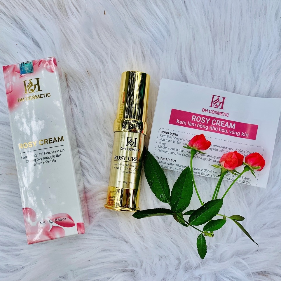 KEM LÀM HỒNG NHŨ HOA, VÙNG KÍN ROSYCREAM 18G - DIỄM HƯƠNG