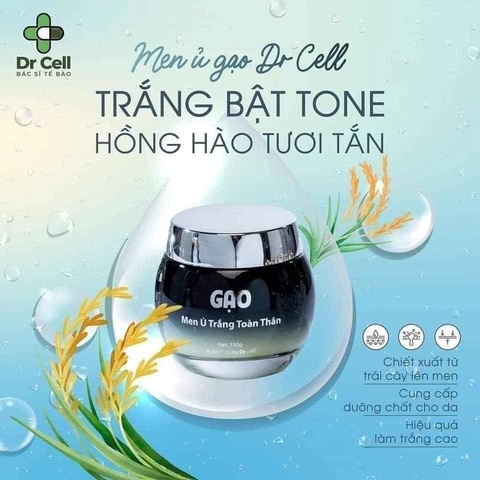 KEM BODY Ủ GẠO 150G - DR CELL