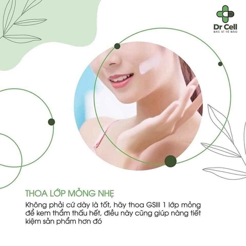 KEM DƯỠNG TRẮNG DA GSIII 30G - DR CELL