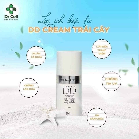 KEM CHỐNG NẮNG DD CREAM 30ML - DR CELL