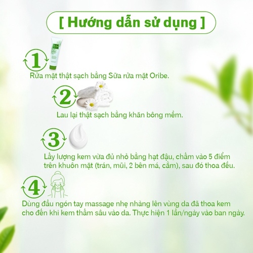 BỘ ĐÔI SẢN PHẨM DƯỠNG TRẮNG DA NGÀY VÀ ĐÊM ORIBE GIÚP DƯỠNG ẨM, TRẮNG DA, CHỐNG LÃO HÓA, MỜ NÁM - ORIBE
