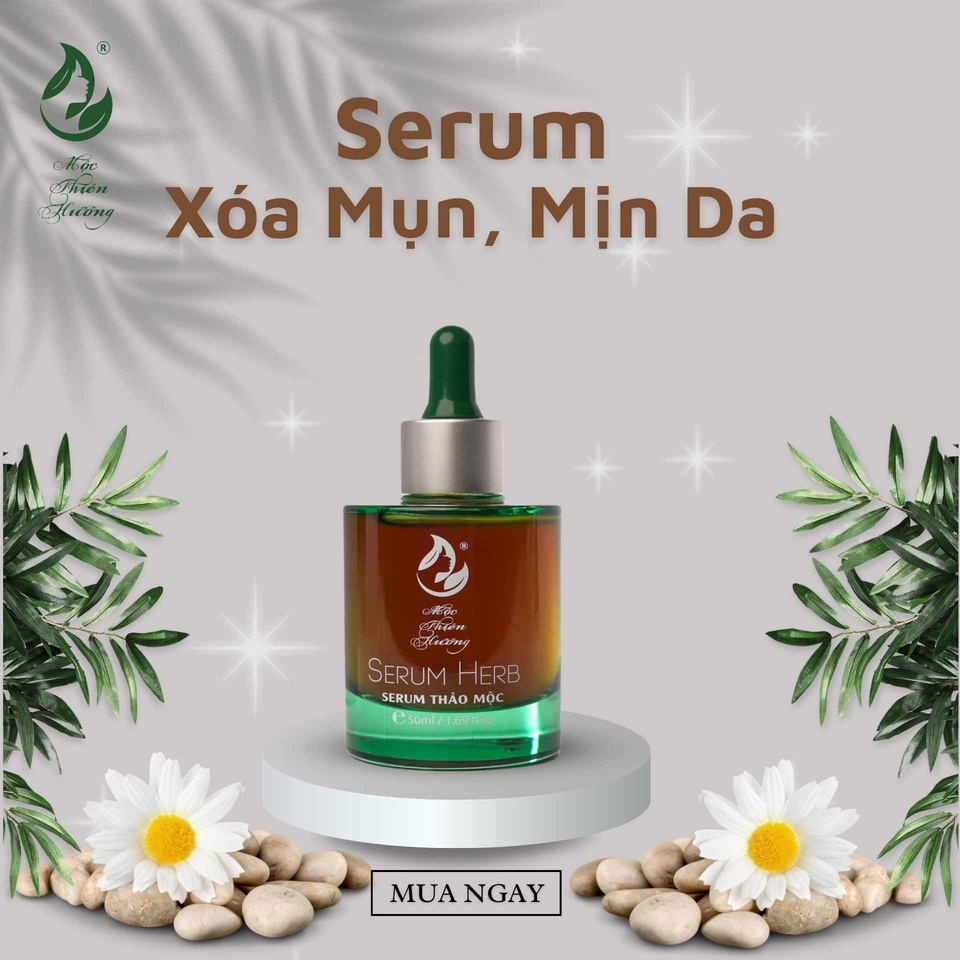 SERUM DÀNH CHO DA MỤN HERBAL ANTI 50ML - ACNE SERUM