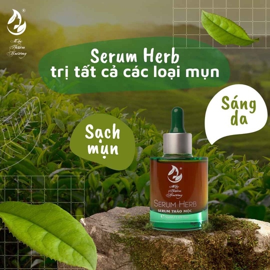 SERUM DÀNH CHO DA MỤN HERBAL ANTI 50ML - ACNE SERUM