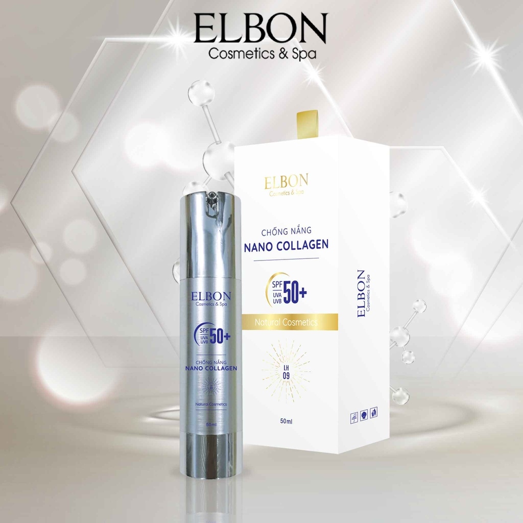 CHỐNG NẮNG NANO COLLAGEN SPF 50+ - ELBON