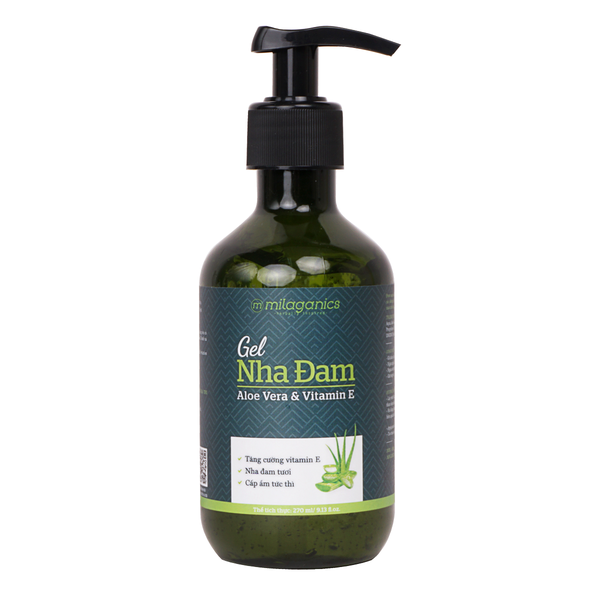 NEW VERSION GEL NHA ĐAM DƯỠNG ẨM ĐA NĂNG & LÀM MỀM DA 270ML - MILAGANICS
