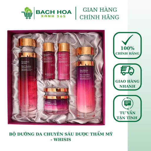 BỘ DƯỠNG DA CHUYÊN SÂU DƯỢC THẨM MỸ - WHISIS