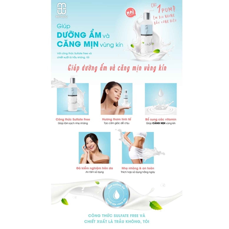 DUNG DỊCH VỆ SINH PHỤ NỮ SENSHE - MITUDO