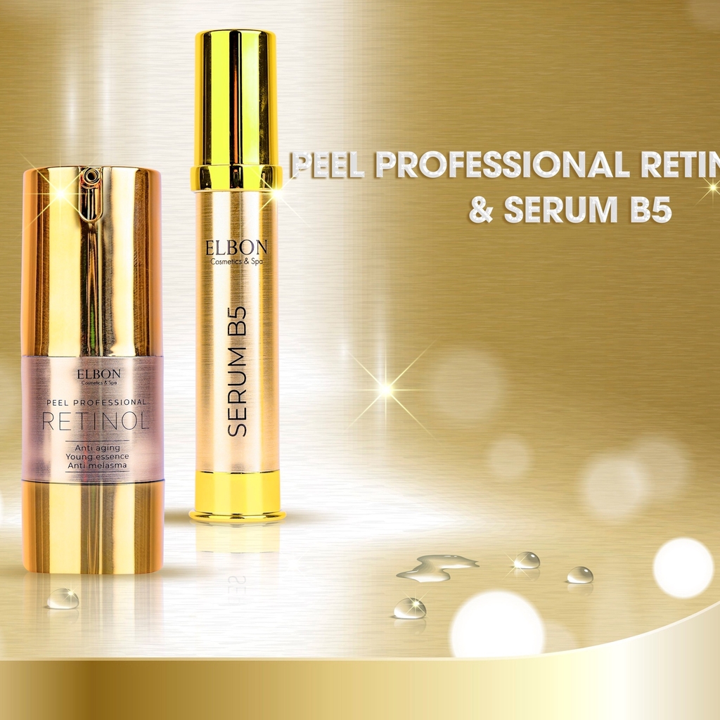 PEEL PROFESSIONAL RETINOL 3% & SERUM B5 - ELBON