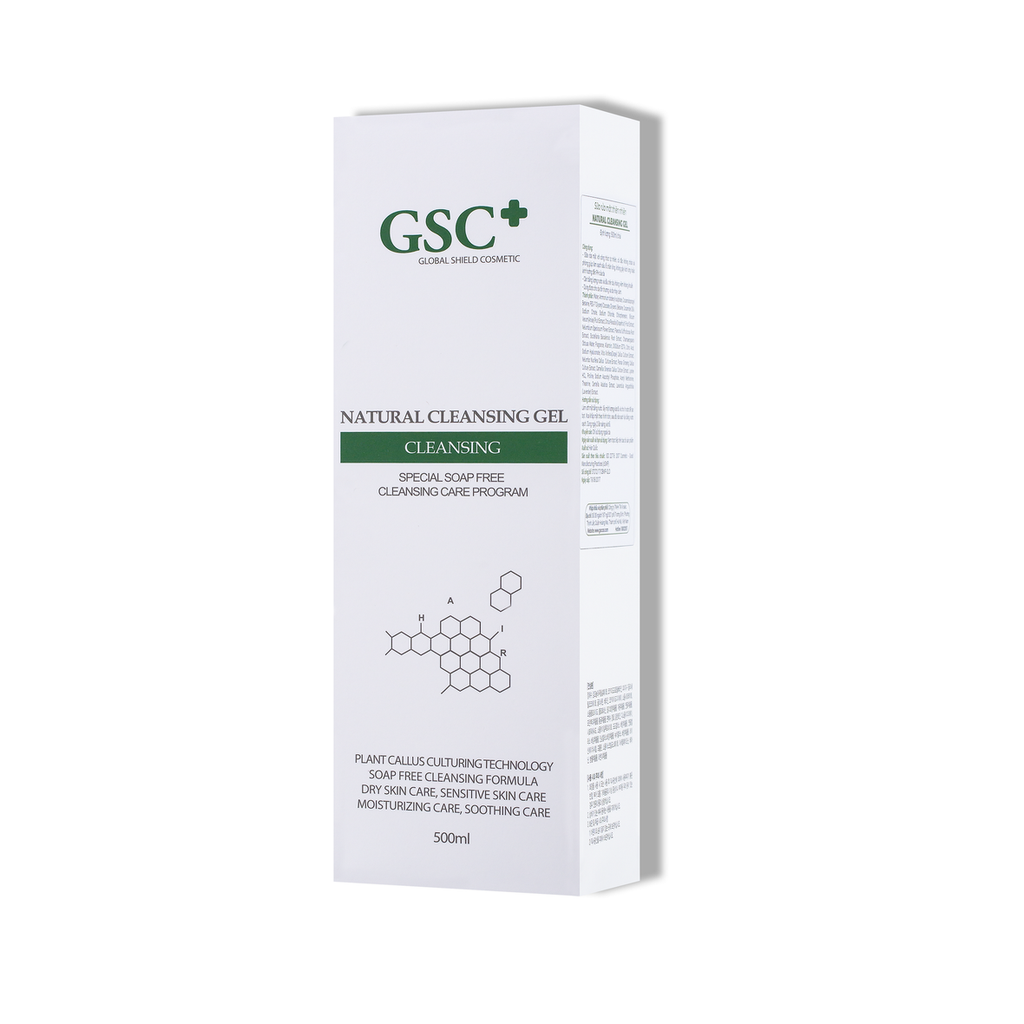 SỮA RỬA MẶT NATURAL CLEANSING GEL 500ML - GSC