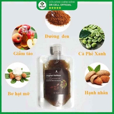 TẨY TẾ DA CHẾT CRUBS MASK 150ML - DR CELL