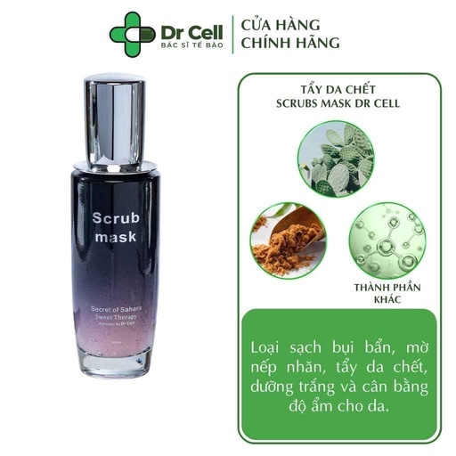 TẨY TẾ DA CHẾT CRUBS MASK 150ML - DR CELL