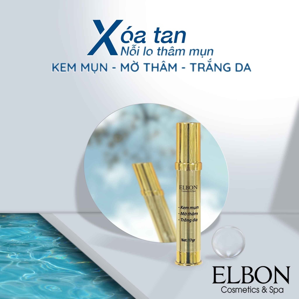 KEM MỤN MỜ THÂM, TRẮNG DA 17G - ELBON