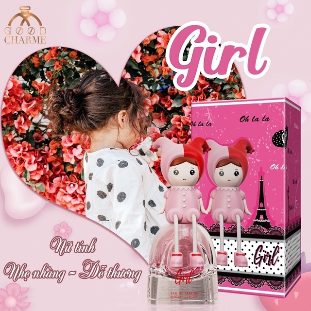 NƯỚC HOA BÉ GÁI GIRL - GOOD CHARME