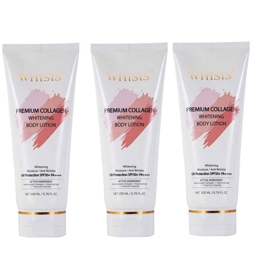 KEM DƯỠNG CHỐNG NẮNG TOÀN THÂN NÂNG TONE DA SPF50+ - WHISIS