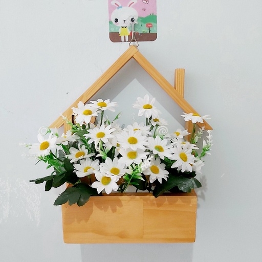 CHÙM HOA GIẢ, HOA FUJI 3 NHÁNH DÀI 1M - MINIFLOWER