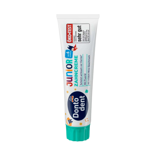 KEM ĐÁNH RĂNG TRẺ EM JUNIOR CHO TRẺ TỪ 6 TUỔI - DONTODENT