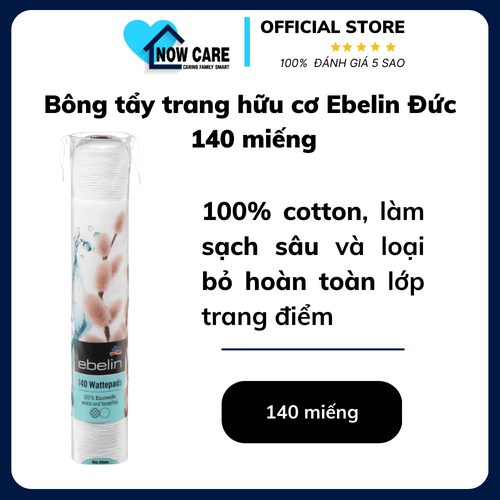 BÔNG TẨY TRANG HỮU CƠ - EBELIN