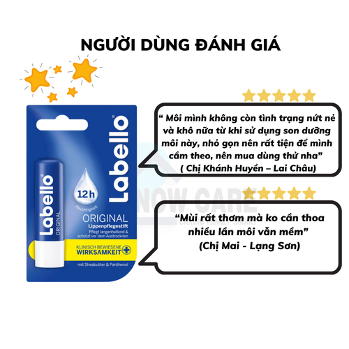 SON DƯỠNG MÔI KHÔNG MÀU 4.8G - LABELLO