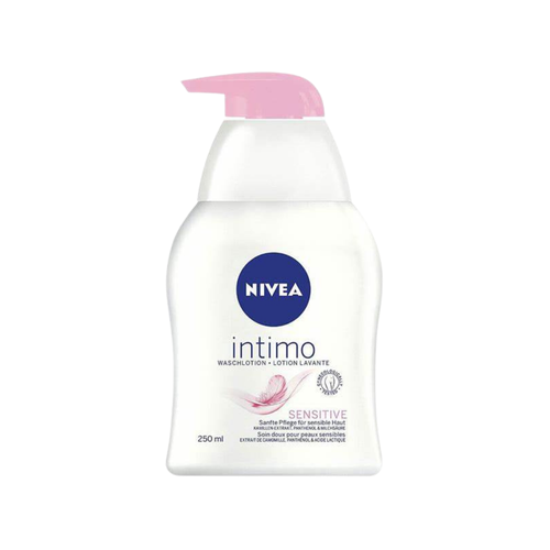 DUNG DỊCH VỆ SINH PHỤ NỮ INTIMO SENSITIVE NỘI ĐỊA ĐỨC 250ML - NIVEA