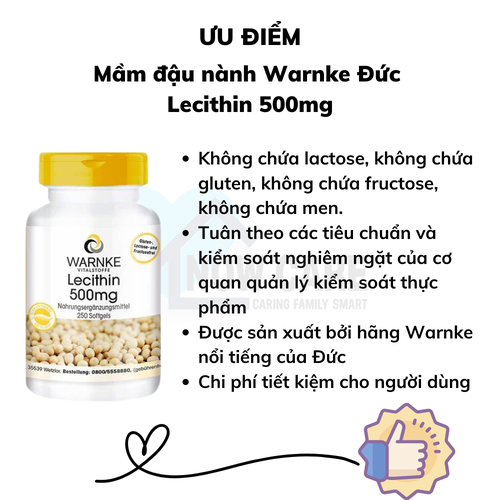 VIÊN UỐNG TINH CHẤT MẦM ĐẬU NÀNH - WARNKE
