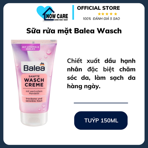 SỮA RỬA MẶT WASCH 150ML - BALEA