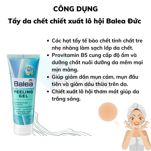TẨY DA CHẾT 75ML - BALEA