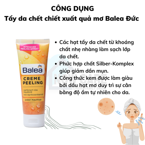 TẨY DA CHẾT 75ML - BALEA
