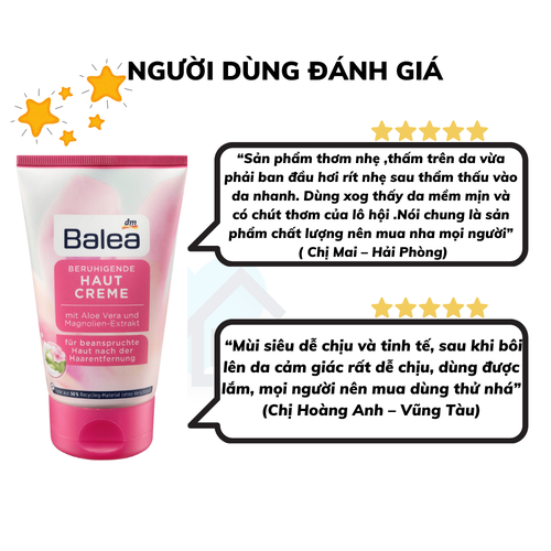 KEM ỨC CHẾ MỌC LÔNG ĐỨC - BALEA