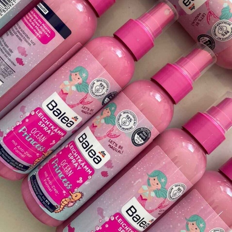 XỊT DƯỠNG TÓC CÔNG CHÚA CHO BÉ OCEAN PRINCESS ĐỨC 150ML - BALEA
