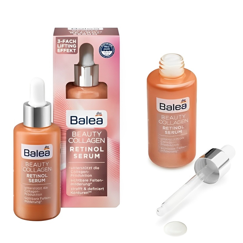 SERUM GIẢM NẾP NHĂN BEAUTY COLLAGEN RETINOL 30ML - BALEA