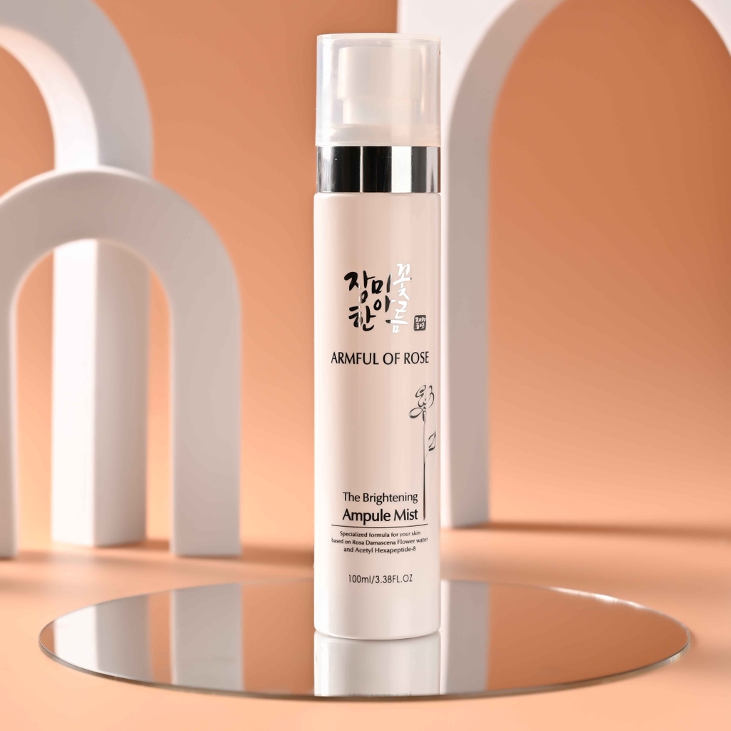 XỊT KHOÁNG PHUN SƯƠNG CẤP ẨM, DƯỠNG TRẮNG, CHỐNG NẮNG THE BRIGHTENING AMPULE MIST MIHWASTORY
