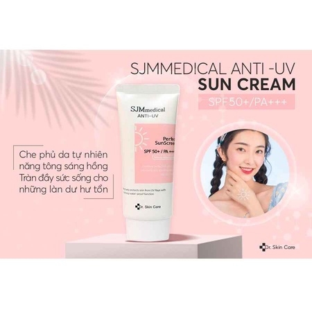 KEM CHỐNG NẮNG SJM MEDICAL SPF 50+/PA++++ - DR.SKINCARE