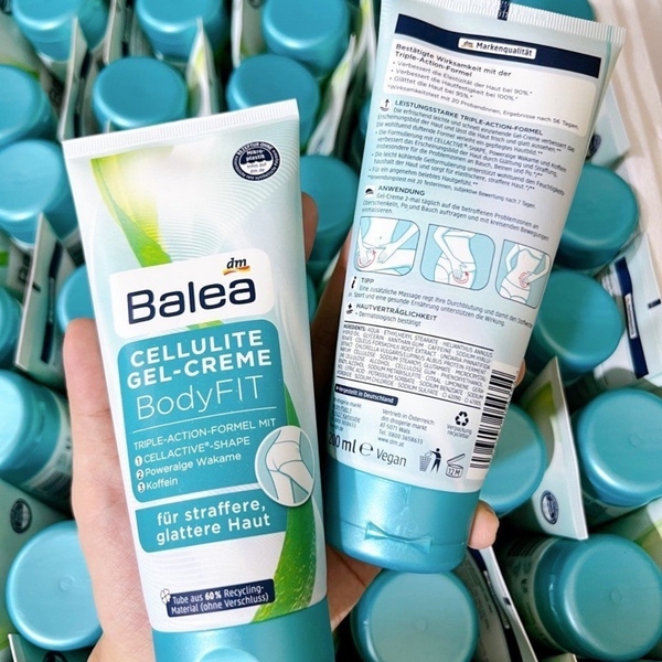 GEL TAN MỠ ĐỨC TUÝP 200ML - BALEA