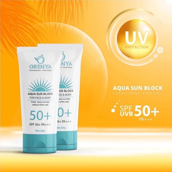 CHỐNG NẮNG SINH HỌC AQUA SUN BLOCK - ORENYA
